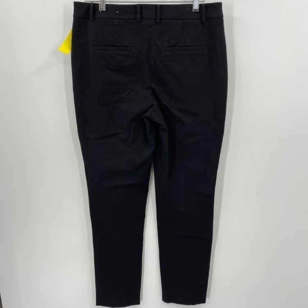 Chicos Size 1.5R US 10 M Black Slim Fit Belt Loop Dress Pant Trouser Career Wear - Picture 2 of 6
